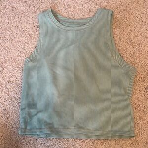 Mint green tank